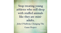 Treat Young Athletes Age-Appropriately